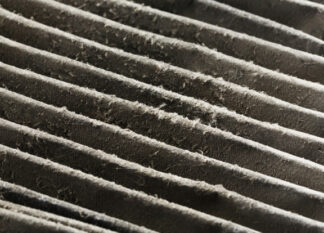 COMFORT dirty air conditioner filter shutterstock  e